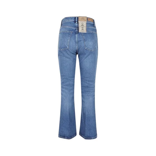 Polo Ralph Lauren Logo-Patch Cropped Jeans