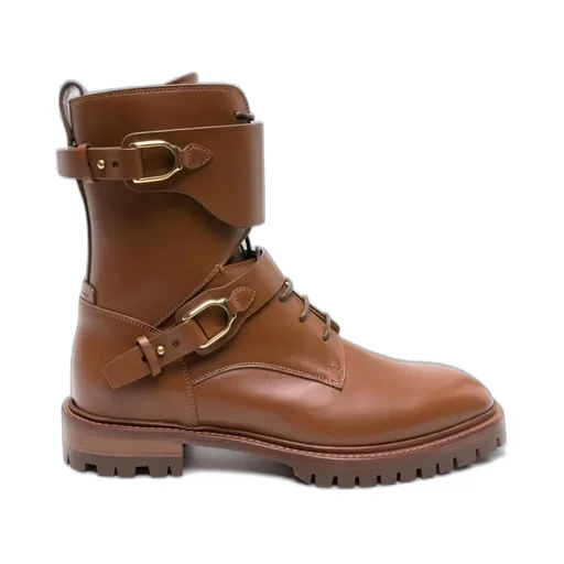 Ralph Lauren Marlie Welington Lace-Up Boots