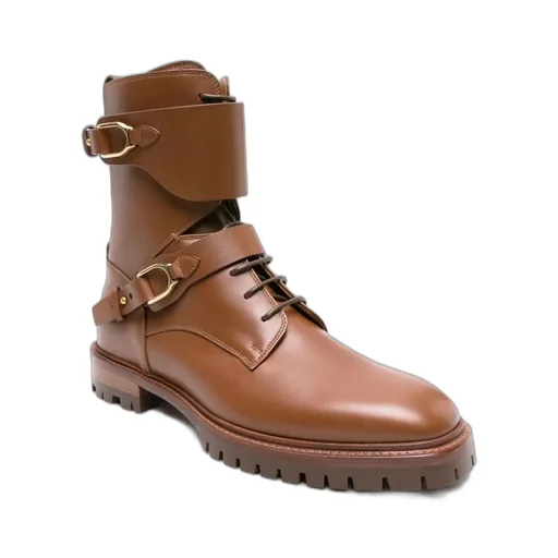 Ralph Lauren Marlie Welington Lace-Up Boots