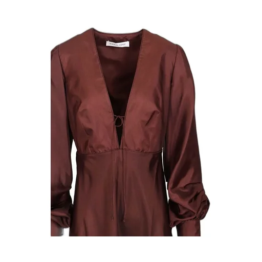 Raquel Diniz Valerie Balloon-Sleeve Dress