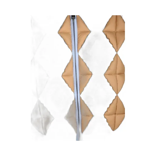 Raxxy Quilted Geometric Jacket