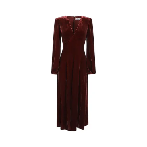 Raquel Diniz Velvet Maxi Dress