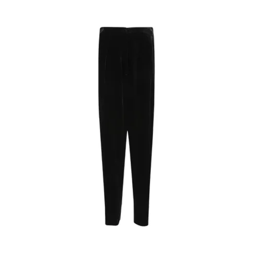 Raquel Diniz Velvet Tapered Pants