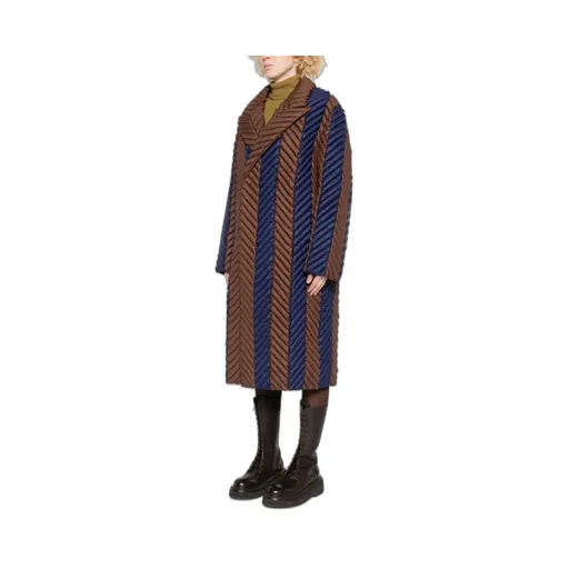 Raxxy Chevron Quilted Coat