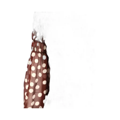 Raquel Diniz Hannah Polka-Dot Chiffon Dress