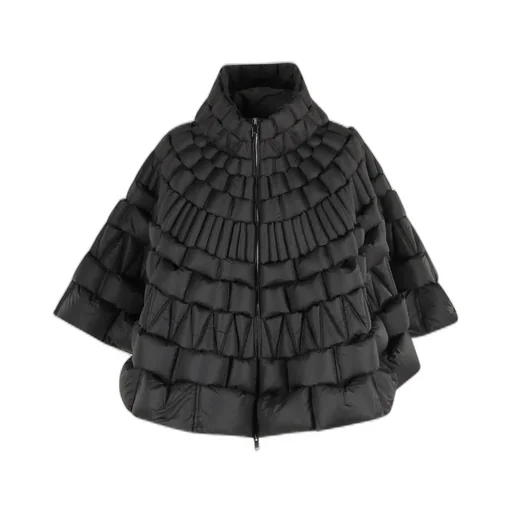 Raxxy Puffer Cape Coat
