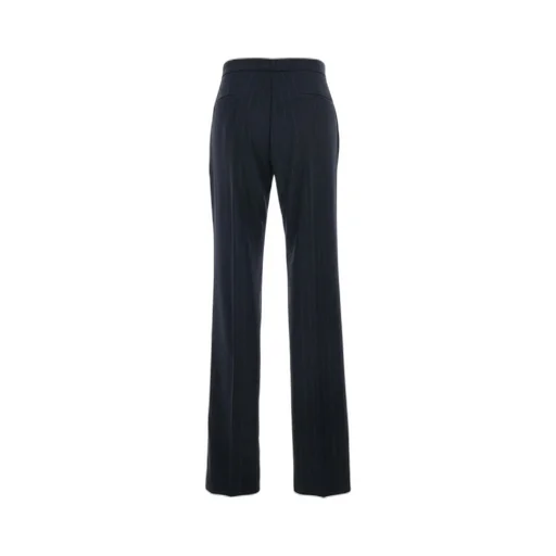 Rame Pinstripe Wool-Blend Pants