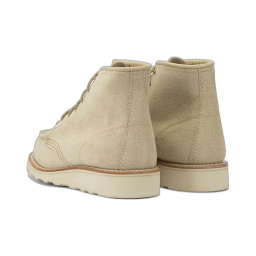 Red Wing Shoes Classic Moc Round-Toe Ankle Boots