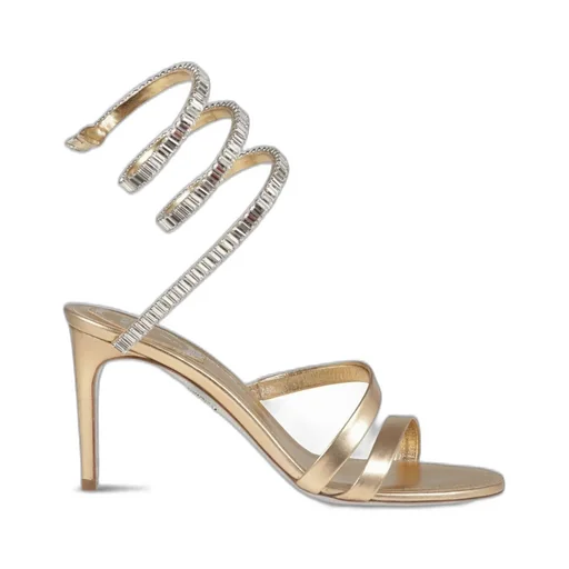 René Caovilla Embellished Heeled Sandals