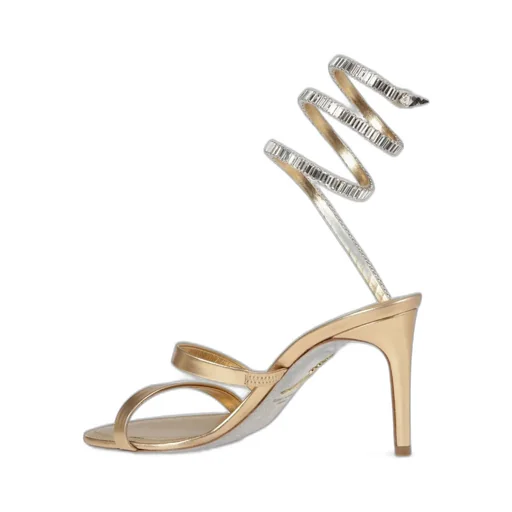 René Caovilla Embellished Heeled Sandals