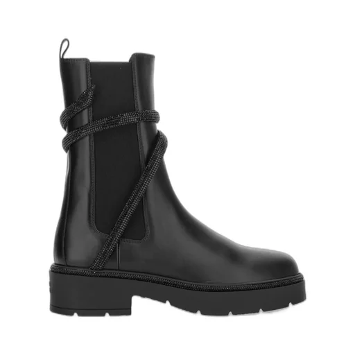 René Caovilla Cleo Combat Boots