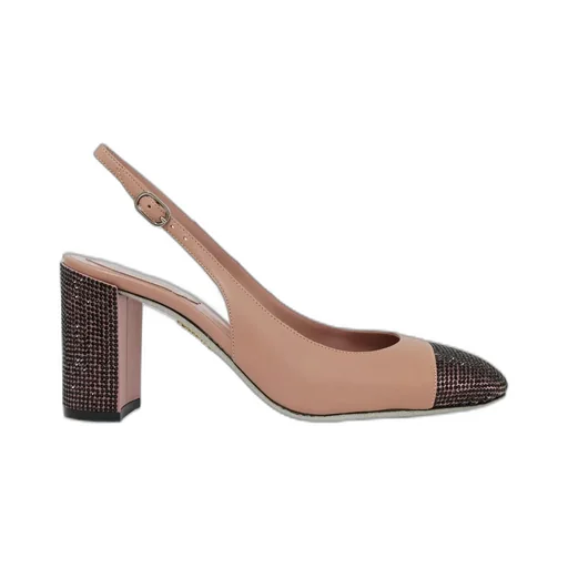 René Caovilla Kristen Havana Slingback Pumps