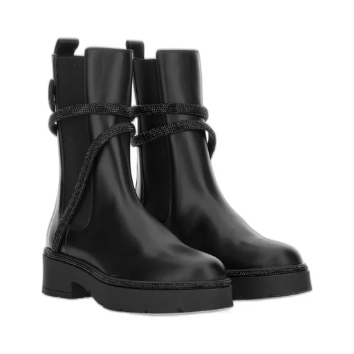 René Caovilla Cleo Combat Boots