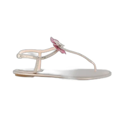 René Caovilla Embellished Fairy Flat Sandals