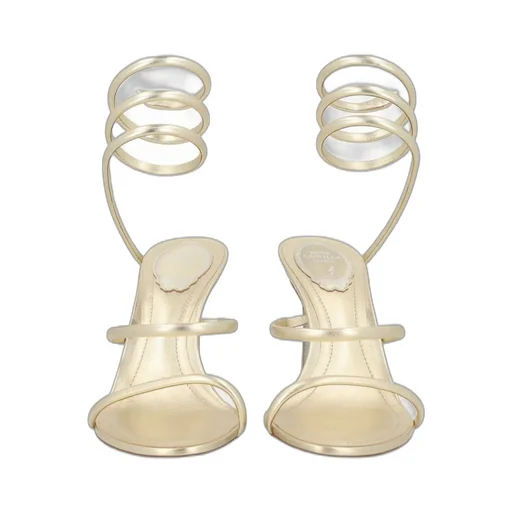 Rene Caovilla Spiral Strap Sandals