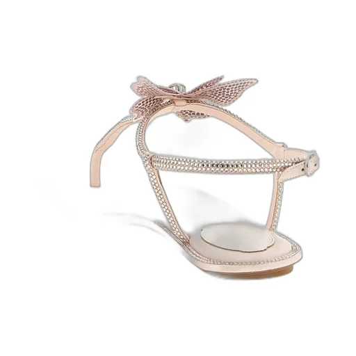 René Caovilla Embellished Fairy Flat Sandals
