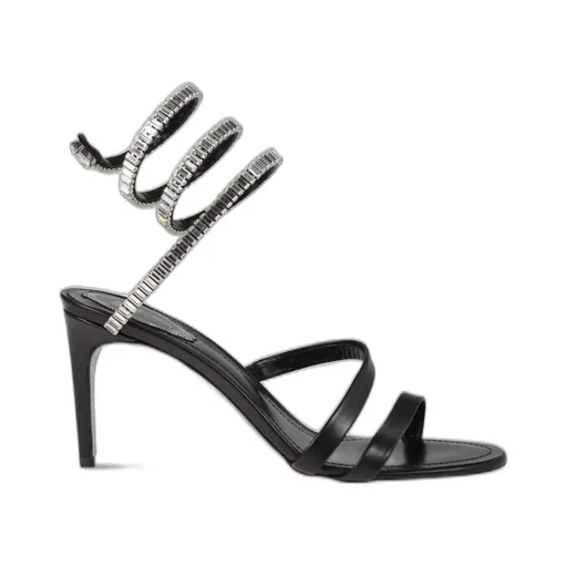 René Caovilla Embellished Heeled Sandals