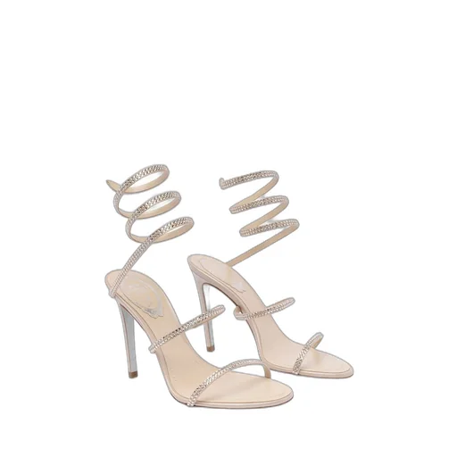 René Caovilla Cleo Embellished Heeled Sandals