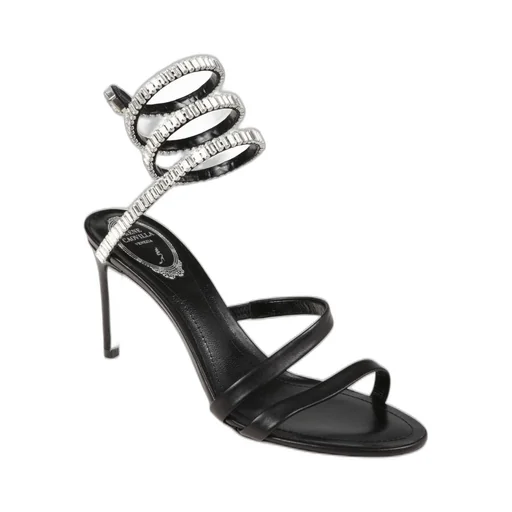 René Caovilla Embellished Heeled Sandals