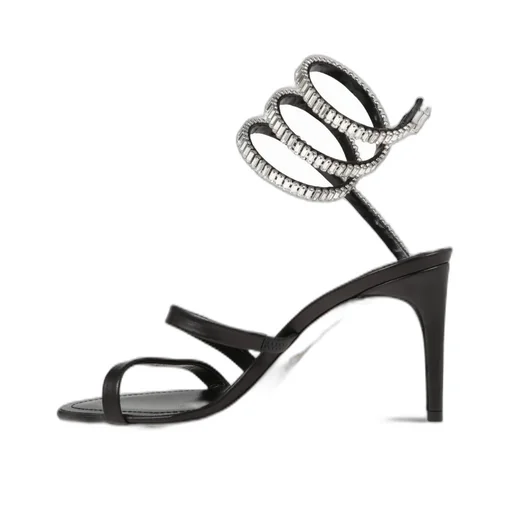 René Caovilla Embellished Heeled Sandals