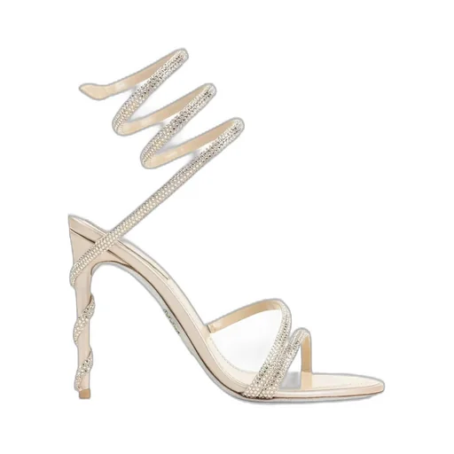 Rene Caovilla Strass Spiral Sandals