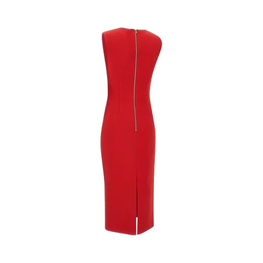 Rebecca Vallance Cameron Asymmetrical Midi Dress