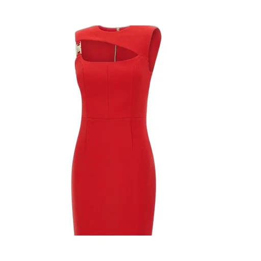 Rebecca Vallance Cameron Asymmetrical Midi Dress
