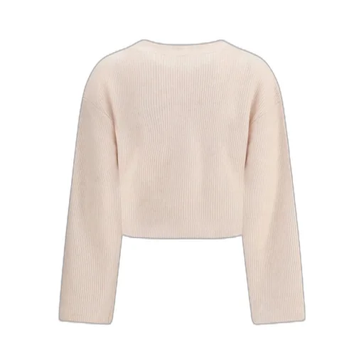R13 Twisted Front Ribbed Cardigan