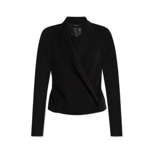 R13 Twisted Lapel Top