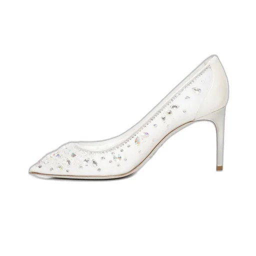 René Caovilla Cinderella Embellished Pumps