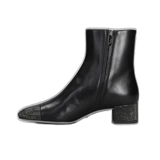 René Caovilla Bonnie Low Heeled Ankle Boots