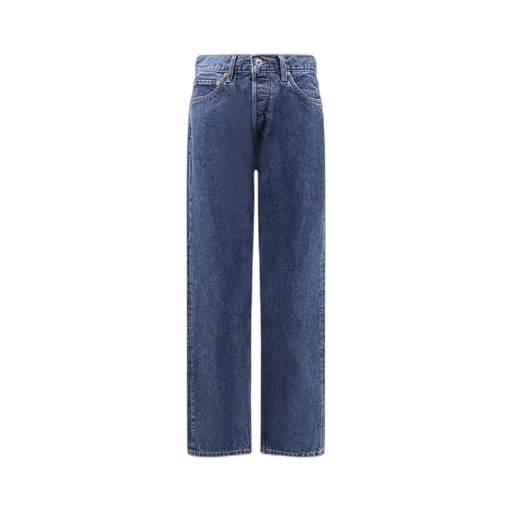 Re/Done Mid Rise Straight-Leg Jeans