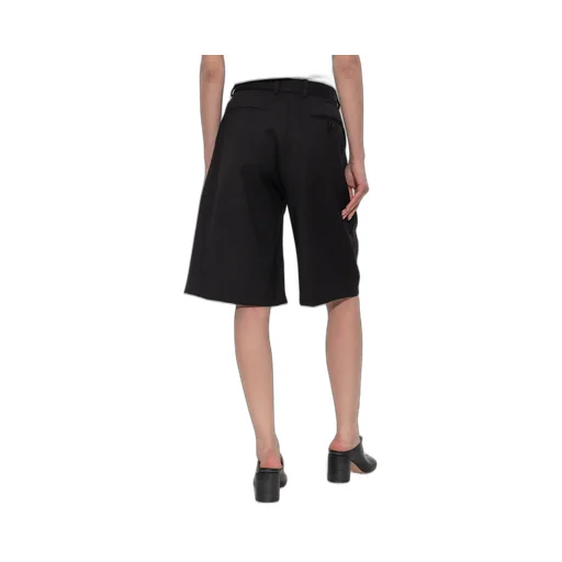 R13 Asymmetric Wrap Front Shorts