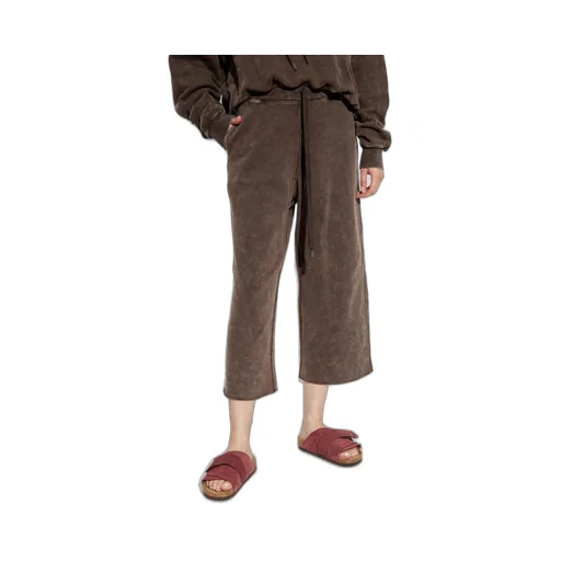 R13 Drawstring Flared Trousers
