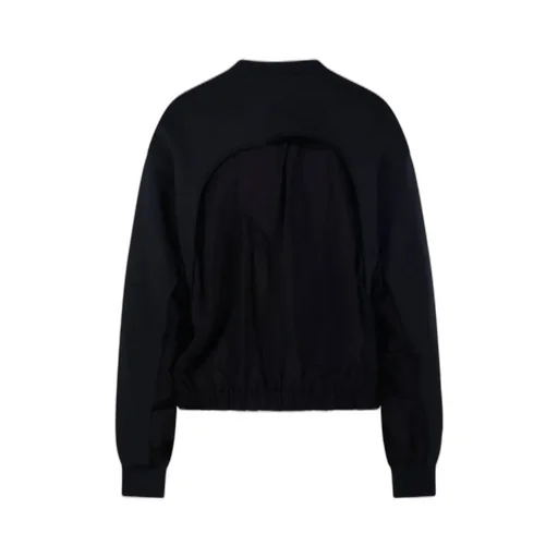 Re Code Back Cutout Sweater