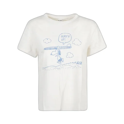Re/Done Snoopy Surf's Up T-Shirt