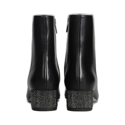 René Caovilla Bonnie Low Heeled Ankle Boots
