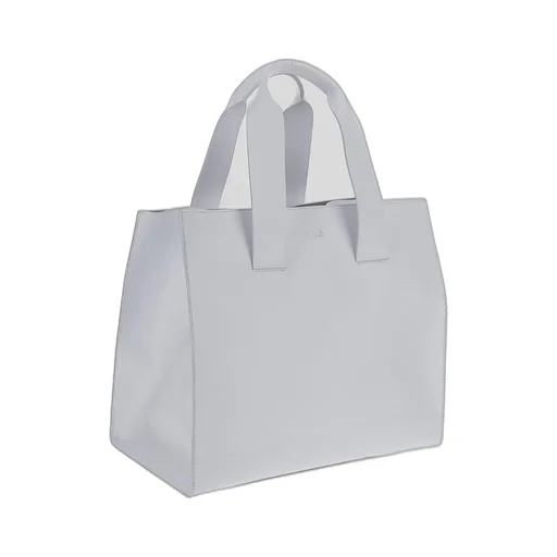 Quira Logo Printed Top Handle Bag