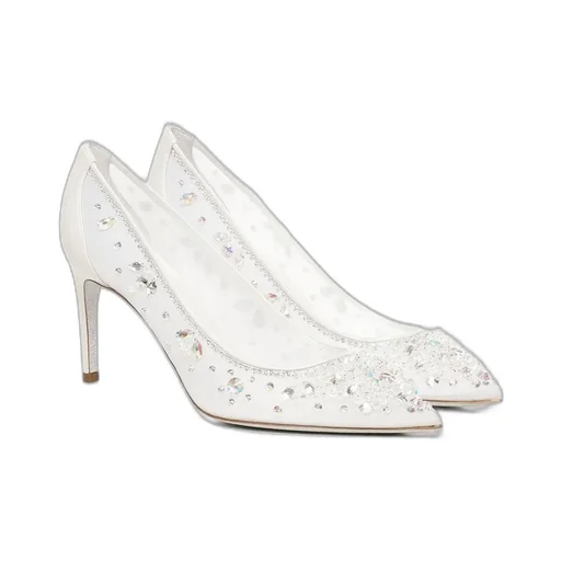 René Caovilla Cinderella Embellished Pumps