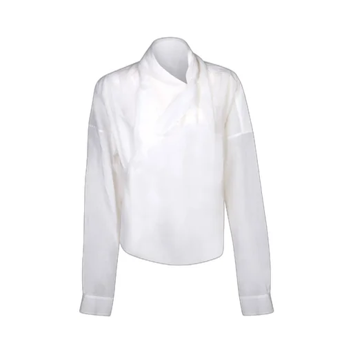 Quira Lightweight Wrap Top With Asymmetric Front