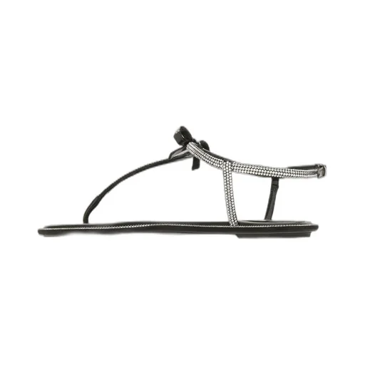 René Caovilla Diana Embellished Open Toe Sandals