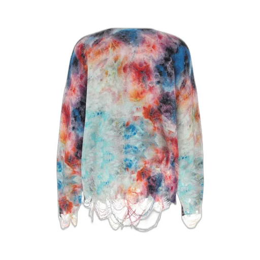 R13 Destroyed Oversized Pullover