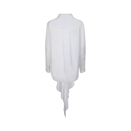 Quira Oversize Shirt With Draped Front