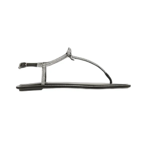 René Caovilla Diana Embellished Open Toe Sandals