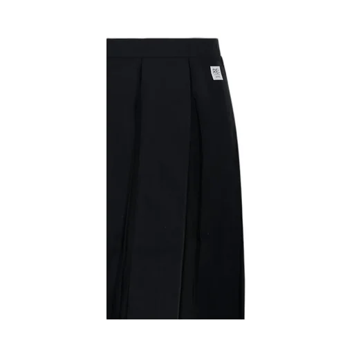 Re Code Unbalanced Pleated Skirt
