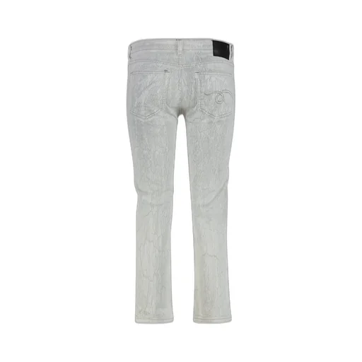 R13 Logo Tag Low-Rise Jeans