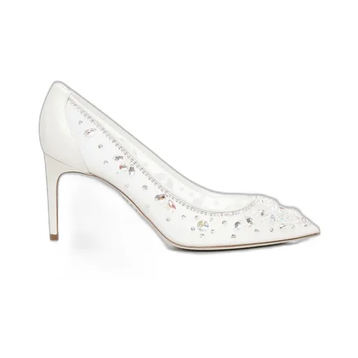 René Caovilla Cinderella Embellished Pumps