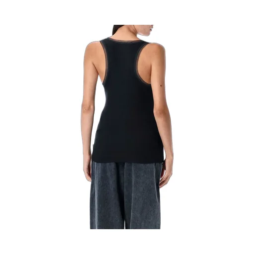 Remain Birger Christensen Tulle-Trim Tank Top