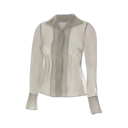 Remain Birger Christensen Sheer Blouse