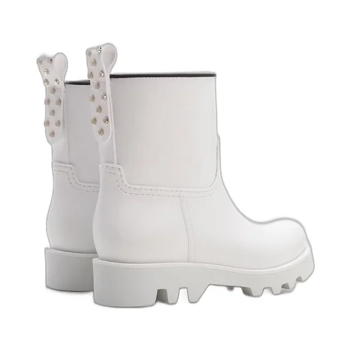 Redvalentino Studded Detailed Rain Boots